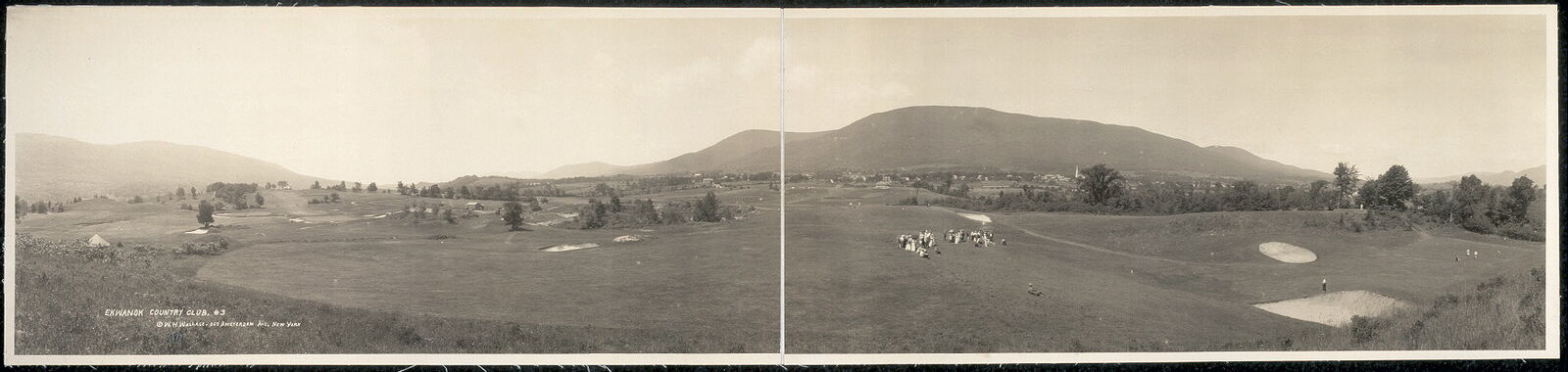 Photo:1911 Panoramic: Ekwanok Country Club, Manchester, Vermont 2