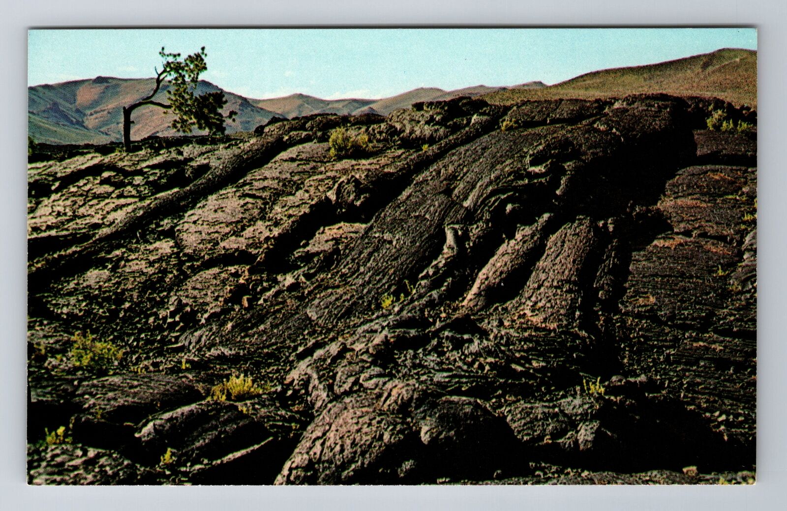 Craters of the Moon ID-Idaho, National Monument, Antique Vintage Postcard