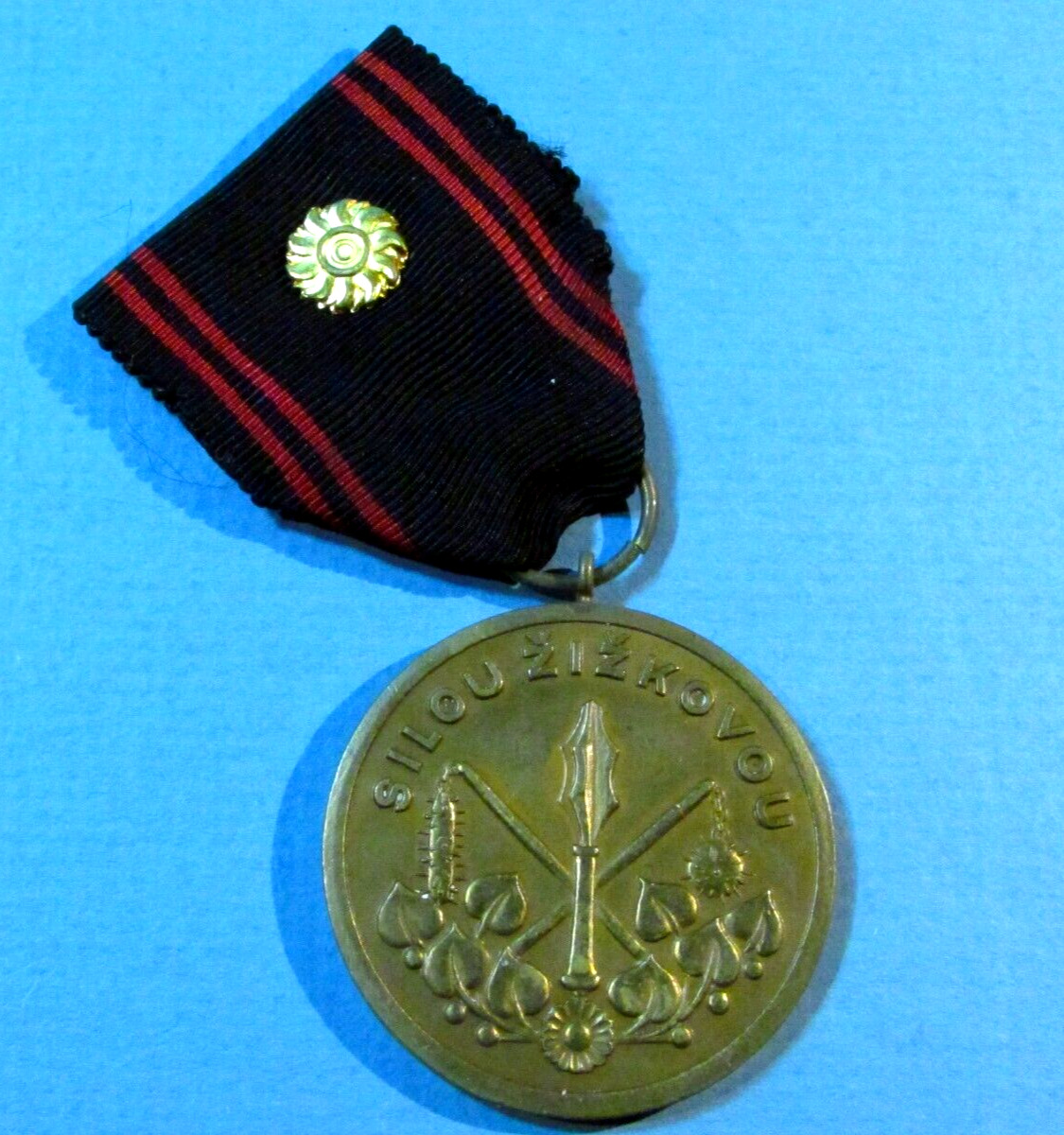 Czechoslovakia 1945 JAN ZIZKA Tabor Medal Hussite General Bohemian WWII Jan Hus