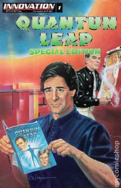 Quantum Leap Special Edition #1 VF 8.0 1992 Stock Image