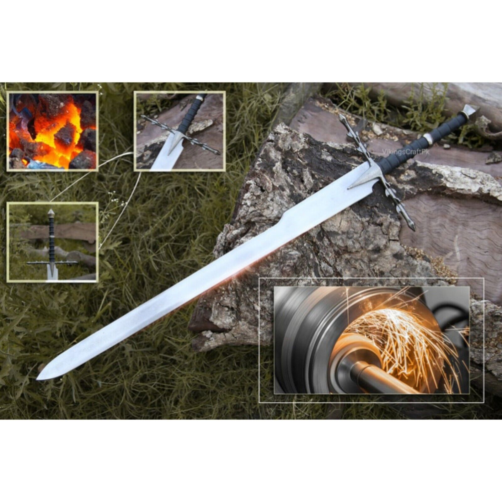 Lords Of The Ring Handmade Ring wraiths Sword | Custom Handmade Nazgul Sword 
