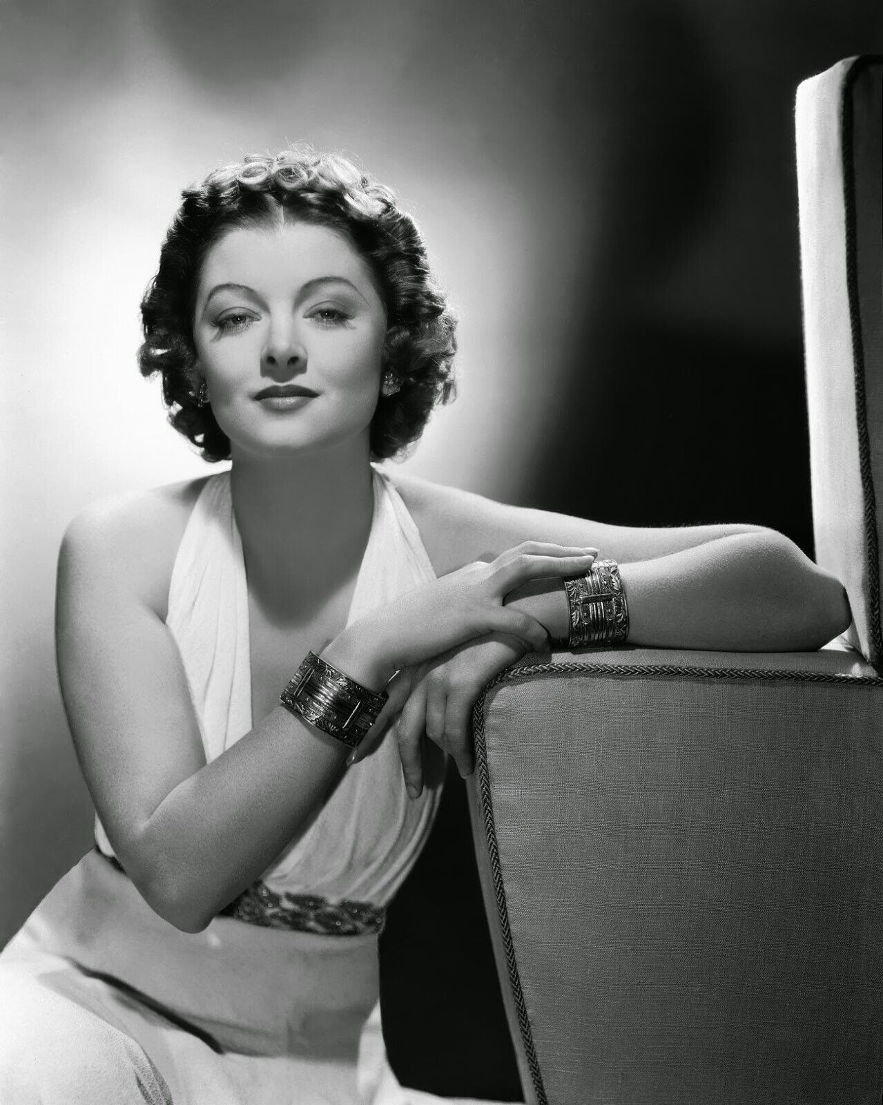 American Actress Myrna Loy Classic Film & TV Publicity Picture Photo 4\