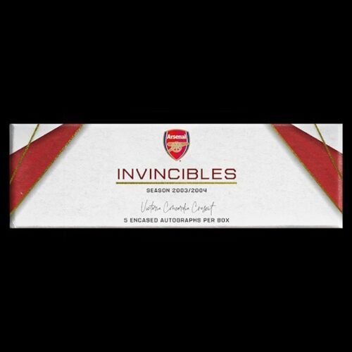 Arsenal FC Invincibles Topps 2003-2004 Hobby Box Encased Autographs USA