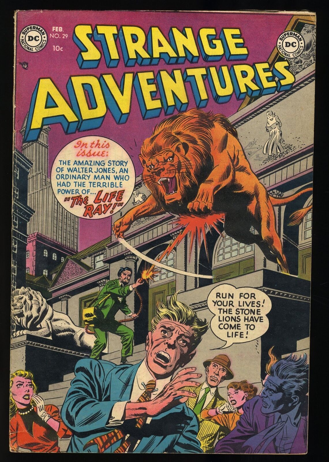 Strange Adventures #29 VG+ 4.5 DC Comics 1953
