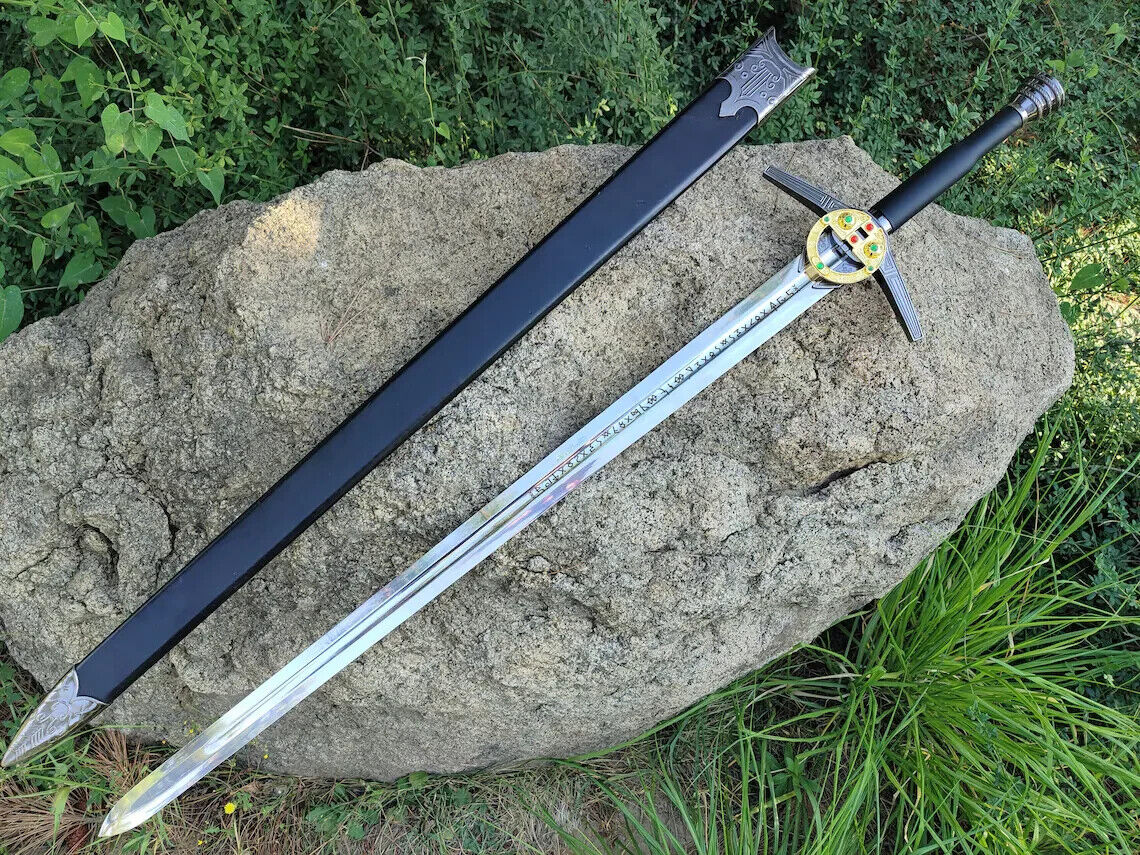 Sword Of Geralt With Renfri's Brooch Netflix's The Witcher Sword With Scabbard