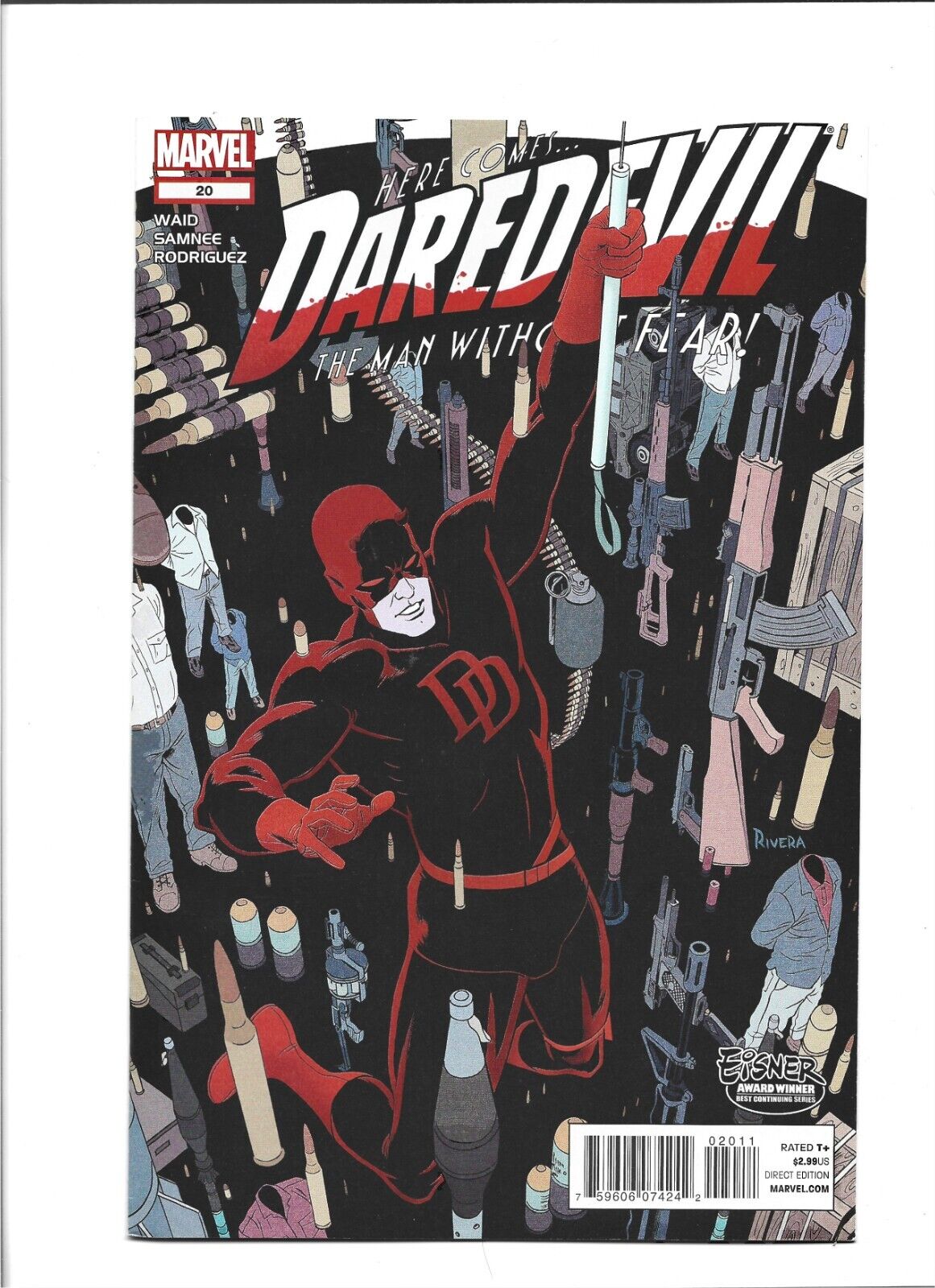 HERECOMES...DAREDEVIL THE MAN WITHOUT FEAR #20 MARVEL 2013 VF+ COMBINE SHIP