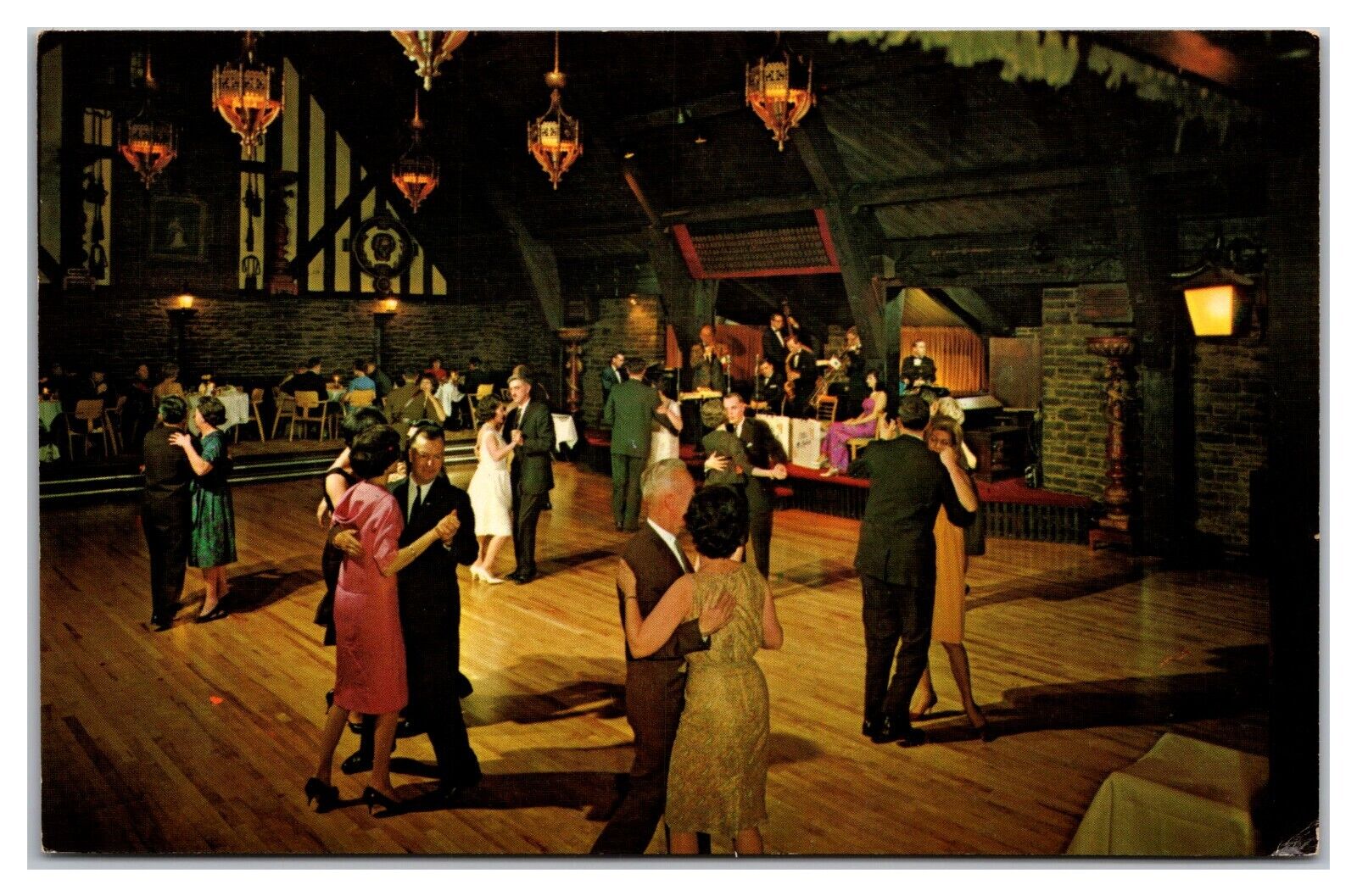 Dancing In The Old Mill, Toronto Ontario Postcard