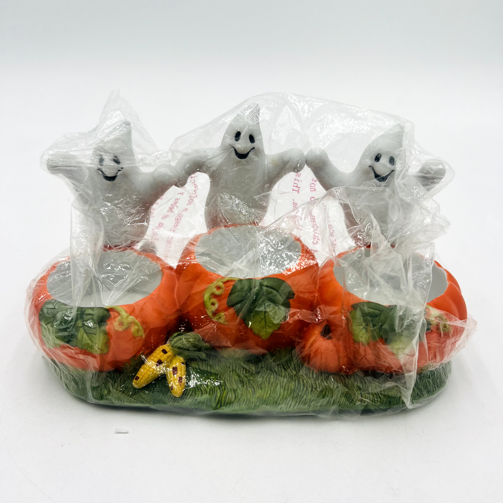 Partylite Ghost Trio Tealight Holder P7262 Halloween