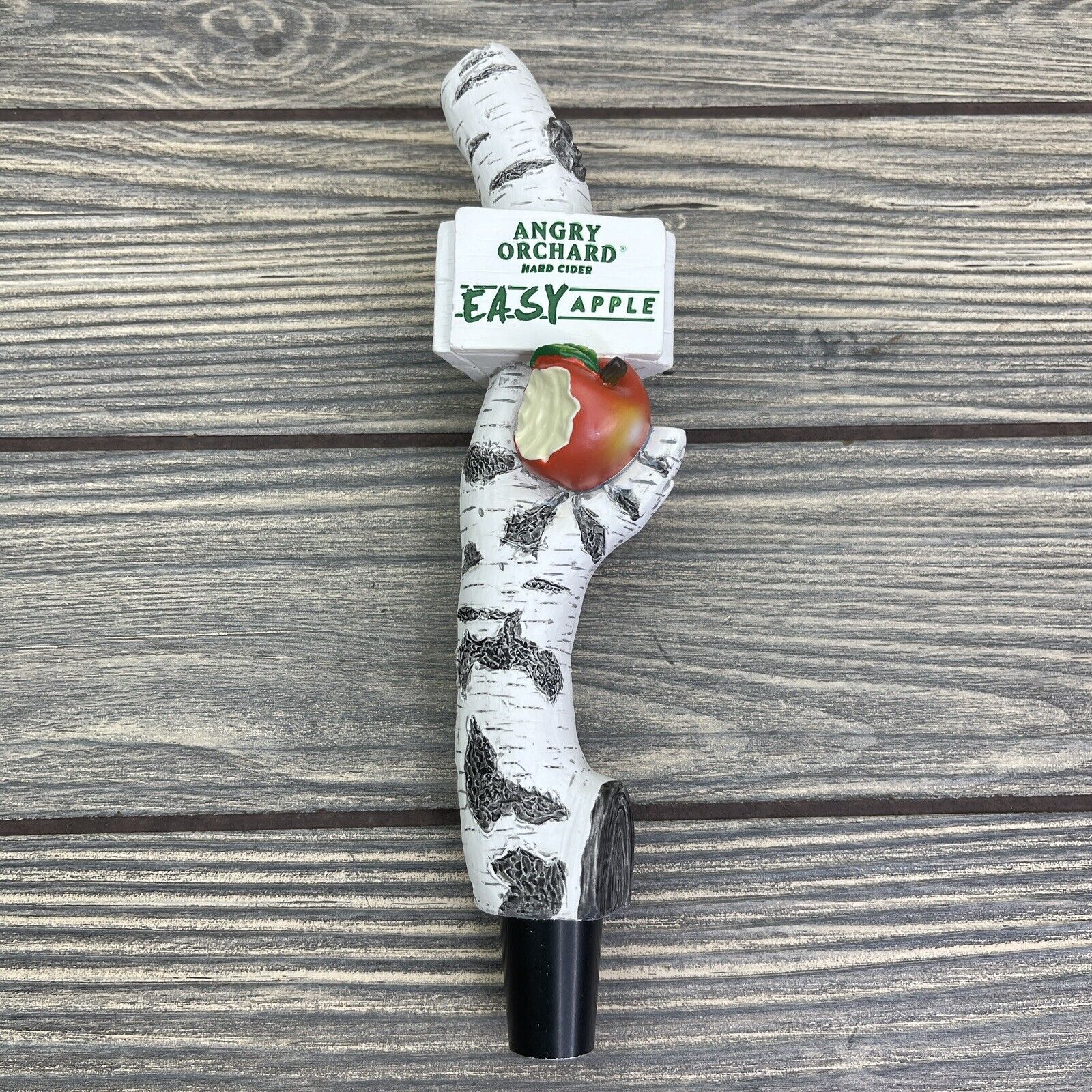 Angry Orchard Hard Cider Beer Tap Handle Easy Apple Short Brand New