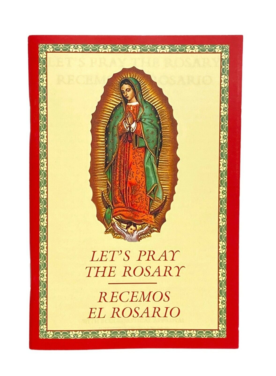 Let\'s Pray The Rosary Recemos El Rosario English and Spanish Libro Prayer Book 