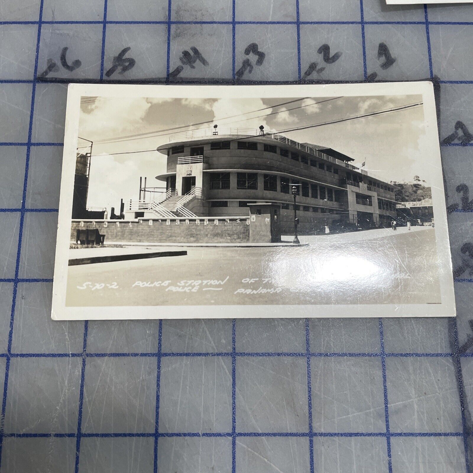 National Police Station Building Panama City Panama RPPC Photo Postcard