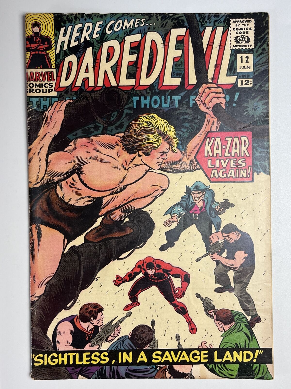 Daredevil #12 (1966) 1st app. The Plunderer in 5.0 Very Good/Fine