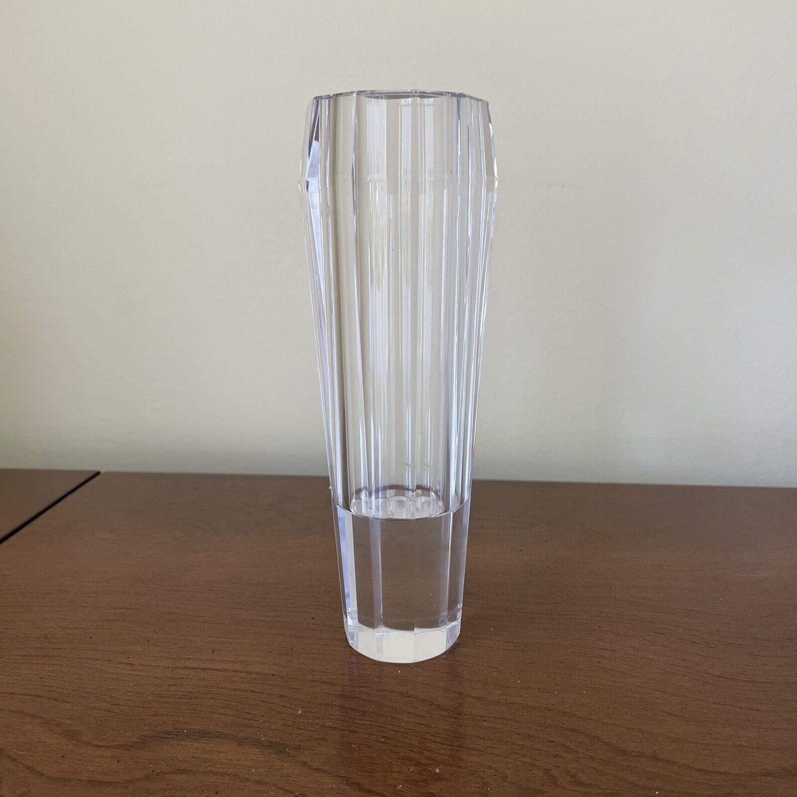 LENOX Crystal Contemporary Bud Vase 6.5”