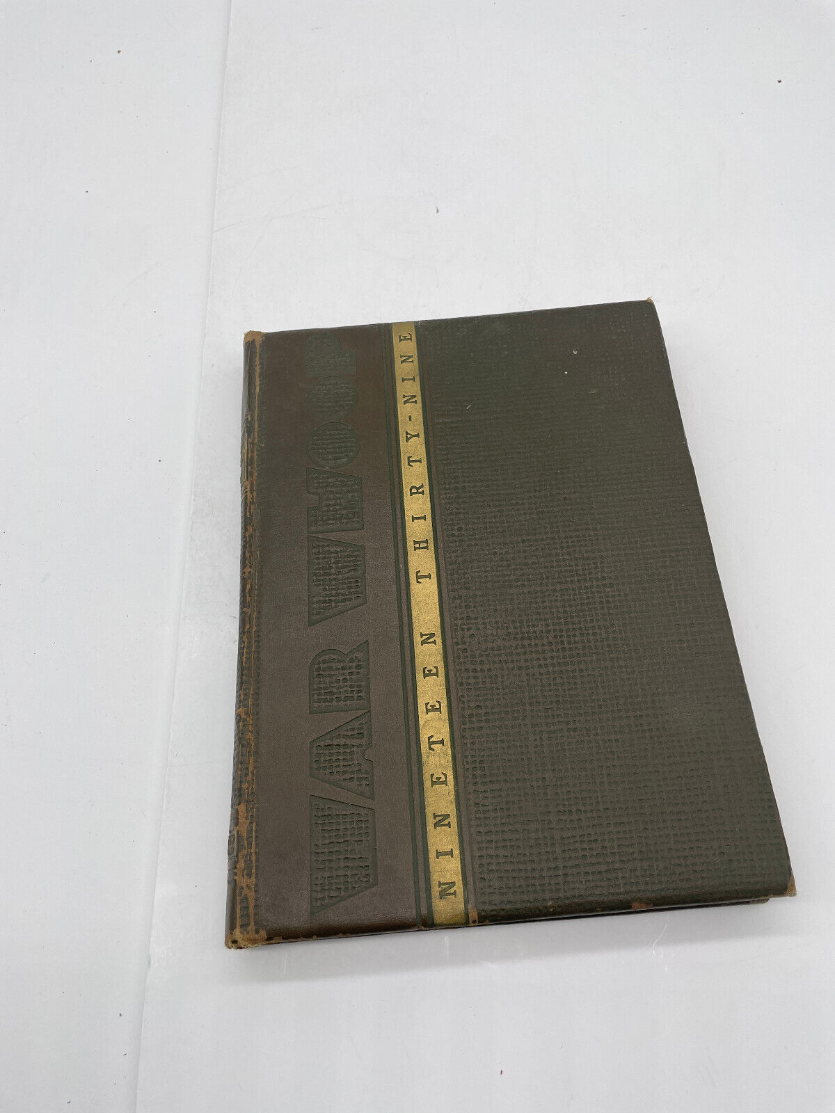 Norwich University WAR WHOOP Yearbook 1939 Norwich VT rare military rare book