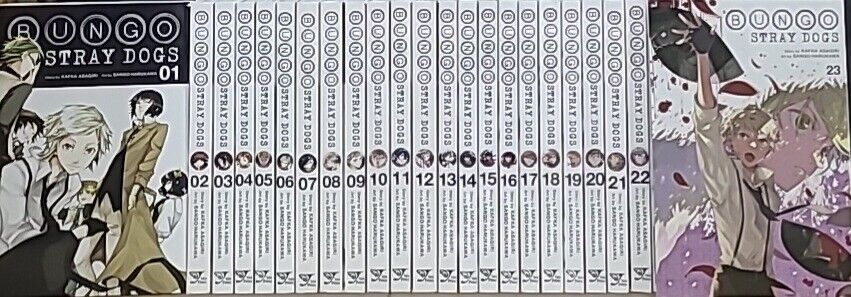 Bungo Stray Dogs Manga Vol 1-23 Brand New English Original Yen Press US Seller 