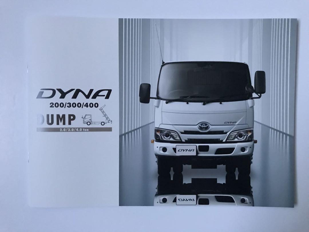 Toyota Dyna Dump Catalog