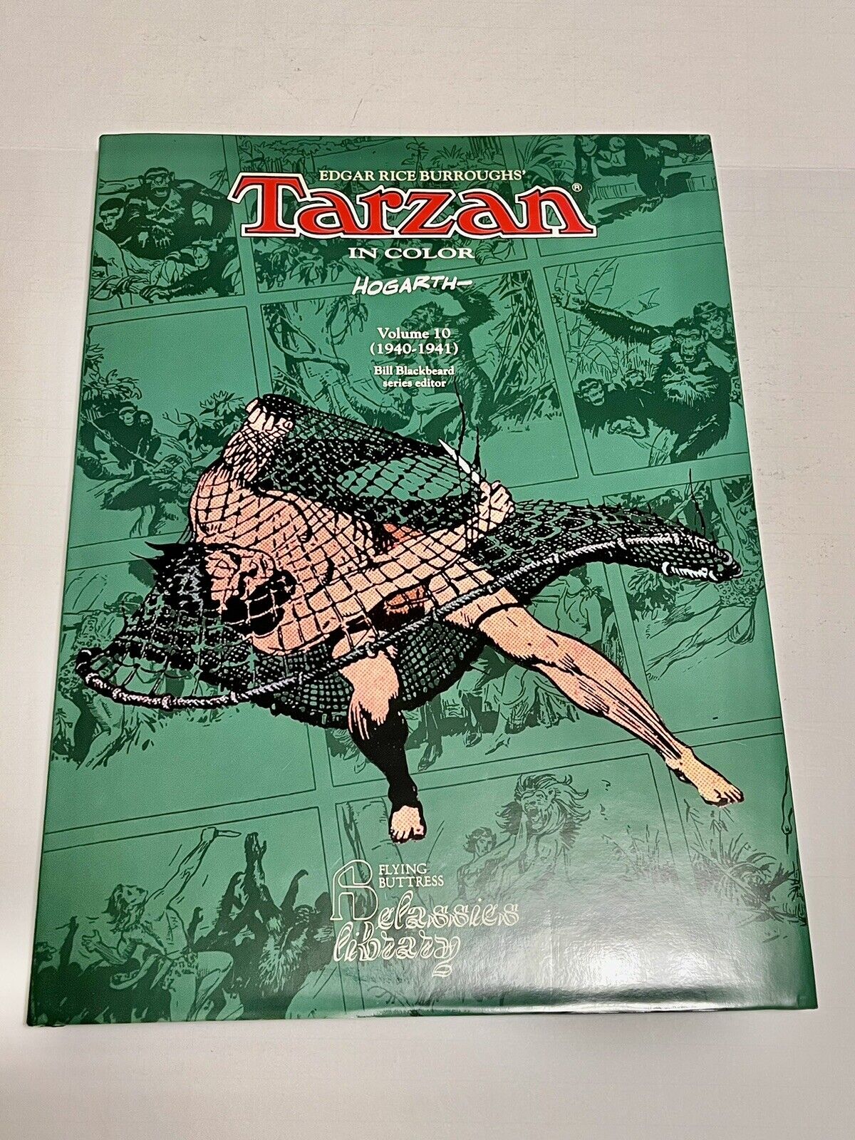 Edgar Rice Burroughs' Tarzan In Color Volume 10 With Dust Jacket