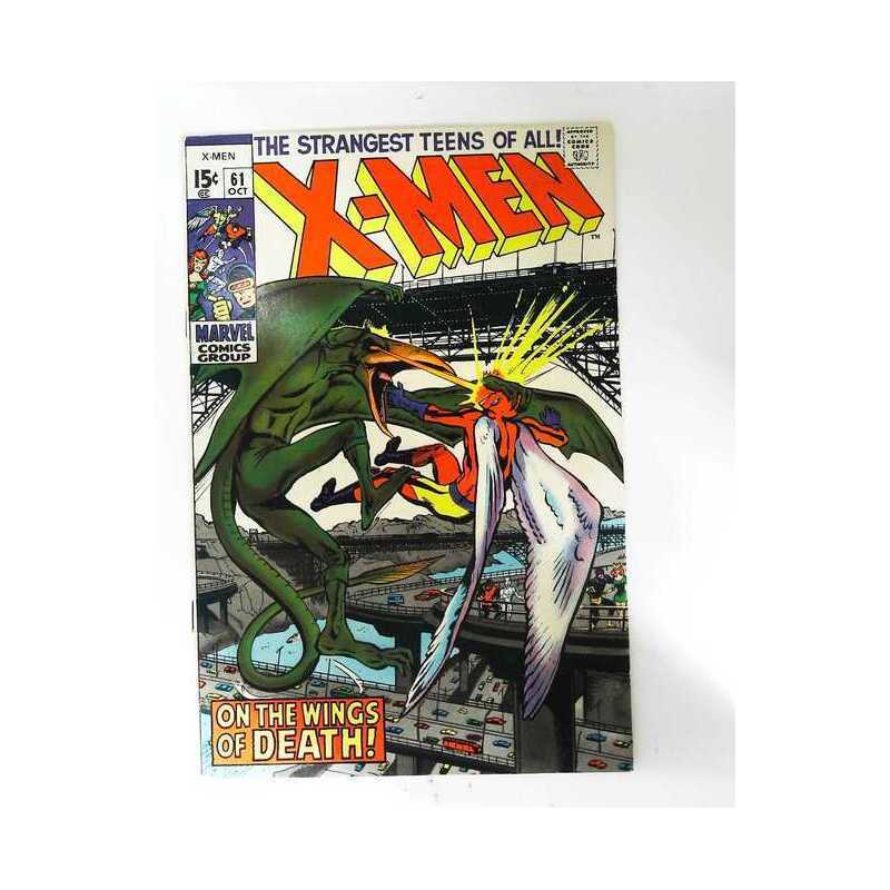 X-Men (1963 series) #61 in Very Fine minus condition. Marvel comics [x