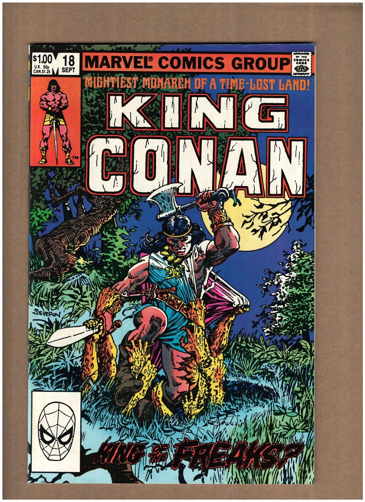 King Conan #18 Marvel Comics 1983 NM- 9.2