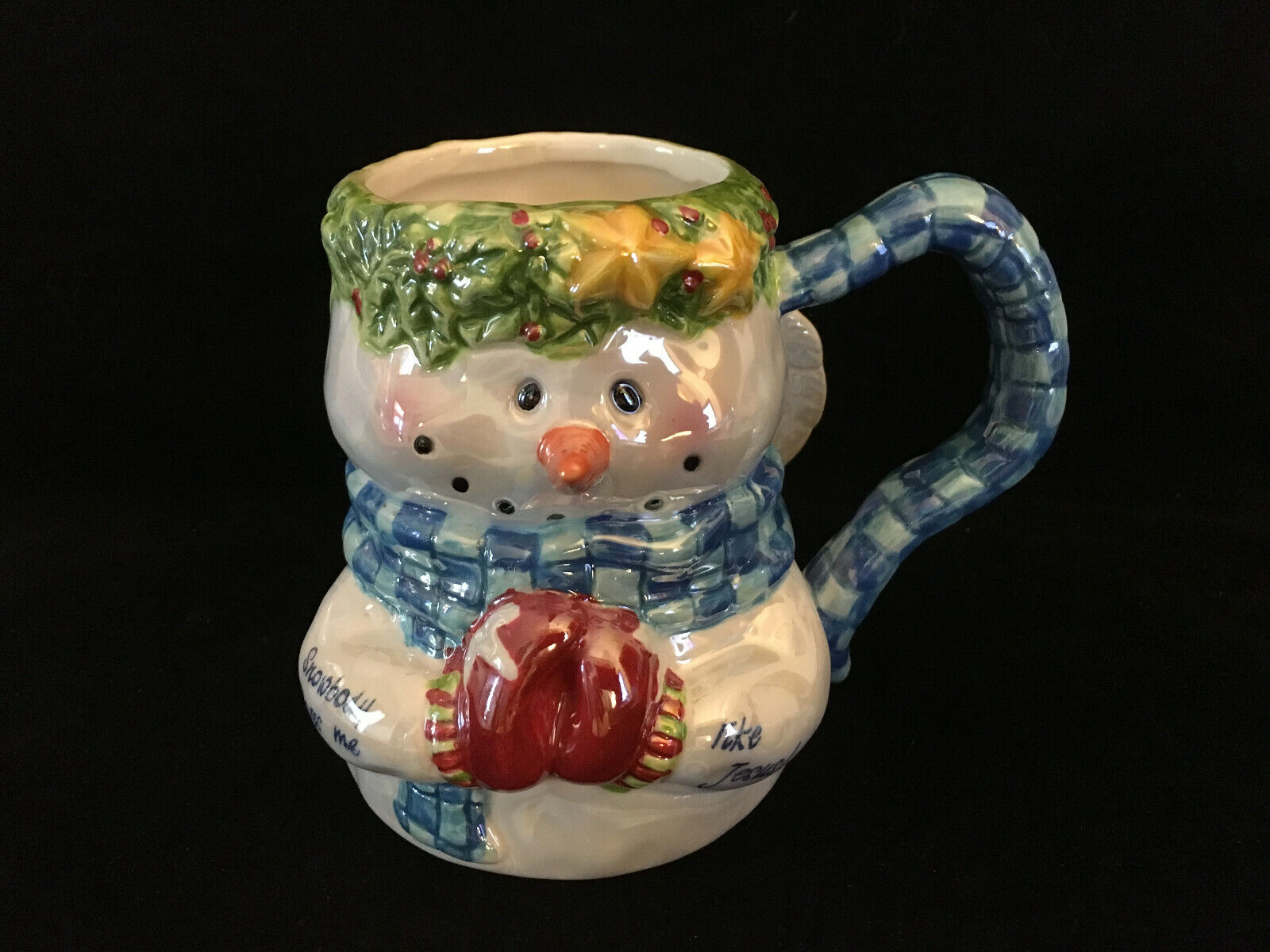 Christmas Fantasy Snowman Snowbody Loves Me Like Jesus Coffee Mug - Mark Stevens