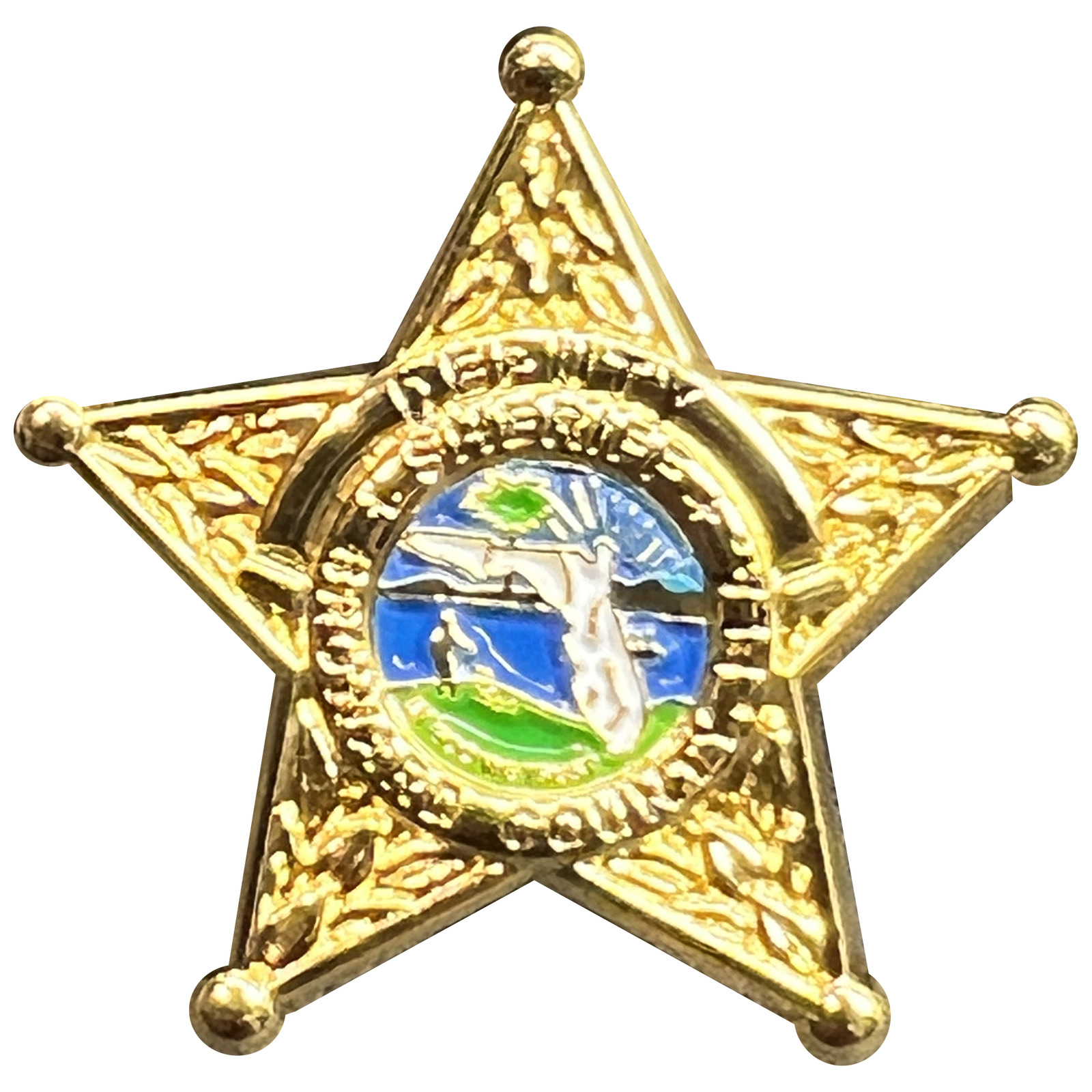 PBX-009-B BSO Deputy Sheriff Broward Sheriff's Office Police Lapel Pin Broward C