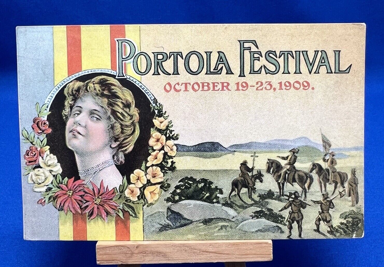 Portola Festival San Francisco October 19-23, 1909 Postcard Posted 1909