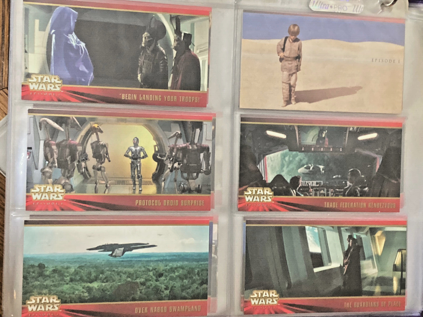 1999 Topps Widevision Star Wars Episode I Series One Cards Base Set NM 1-80