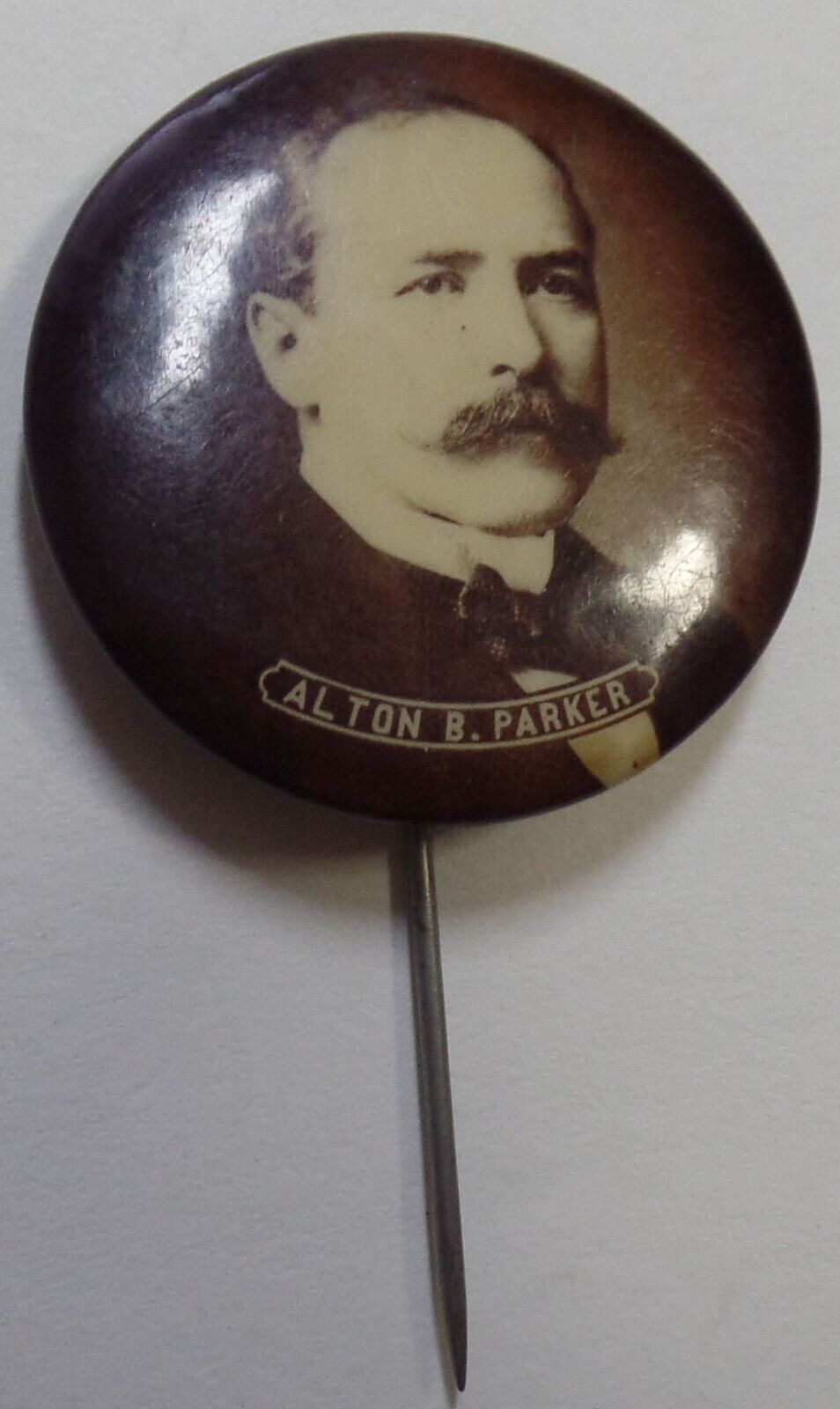 1904 Alton Parker Presidential Campaign Lapel Pin 1.25\