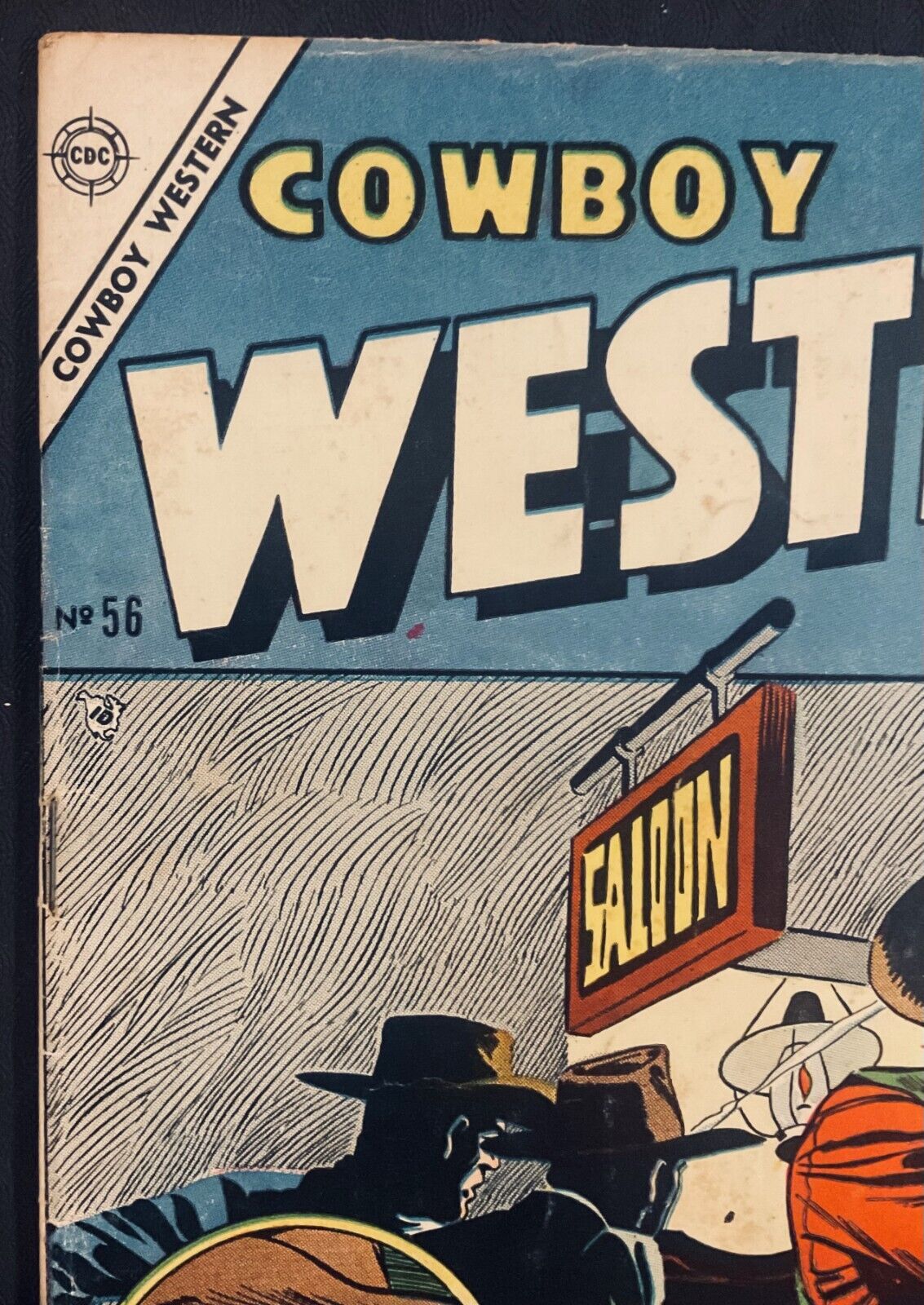 Cowboy Western #56 Charlton Comics 1955 Comic Book