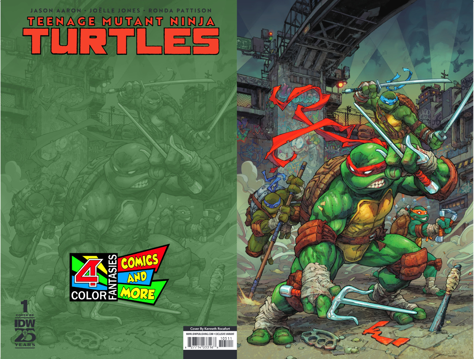 Teenage Mutant Ninja Turtles #1 2024 Cover Select *PRESALE Arrives 7/24/24