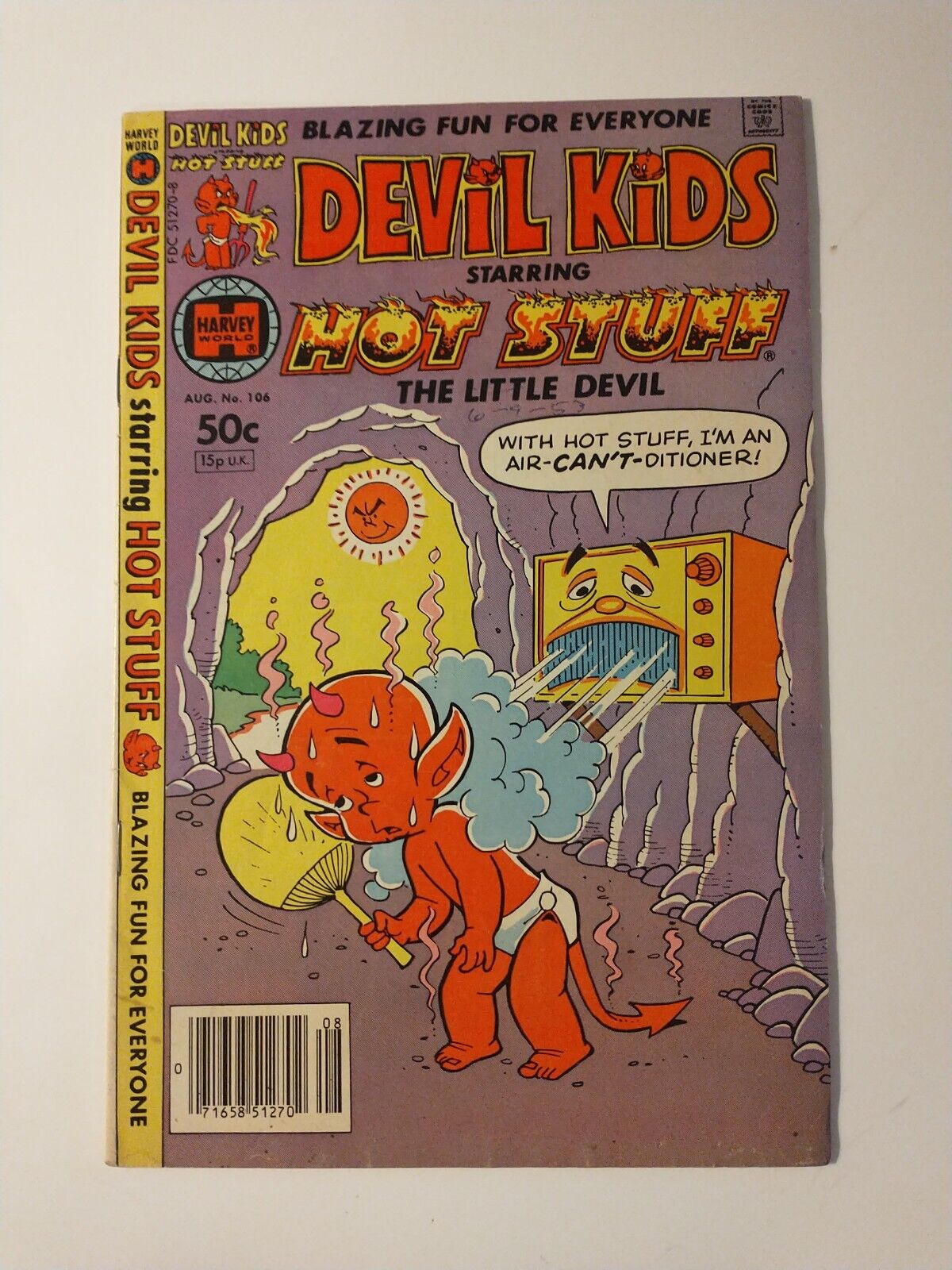 DEVIL KIDS ~ HOT STUFF Comic Book #106 - AUG 1981