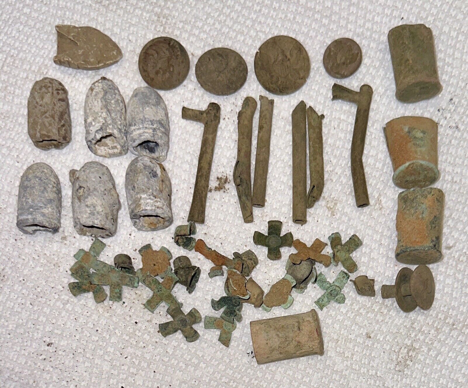 Spanish Fort & Fort Blakeley, Alabama battlefield recovered relics