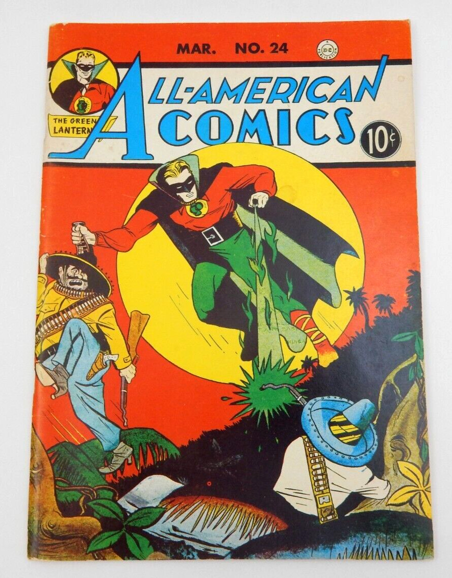 FLASHBACK #30 ALL-AMERICAN COMICS #24 GREEN LANTERN, THE ATOM 1970 REPRINT