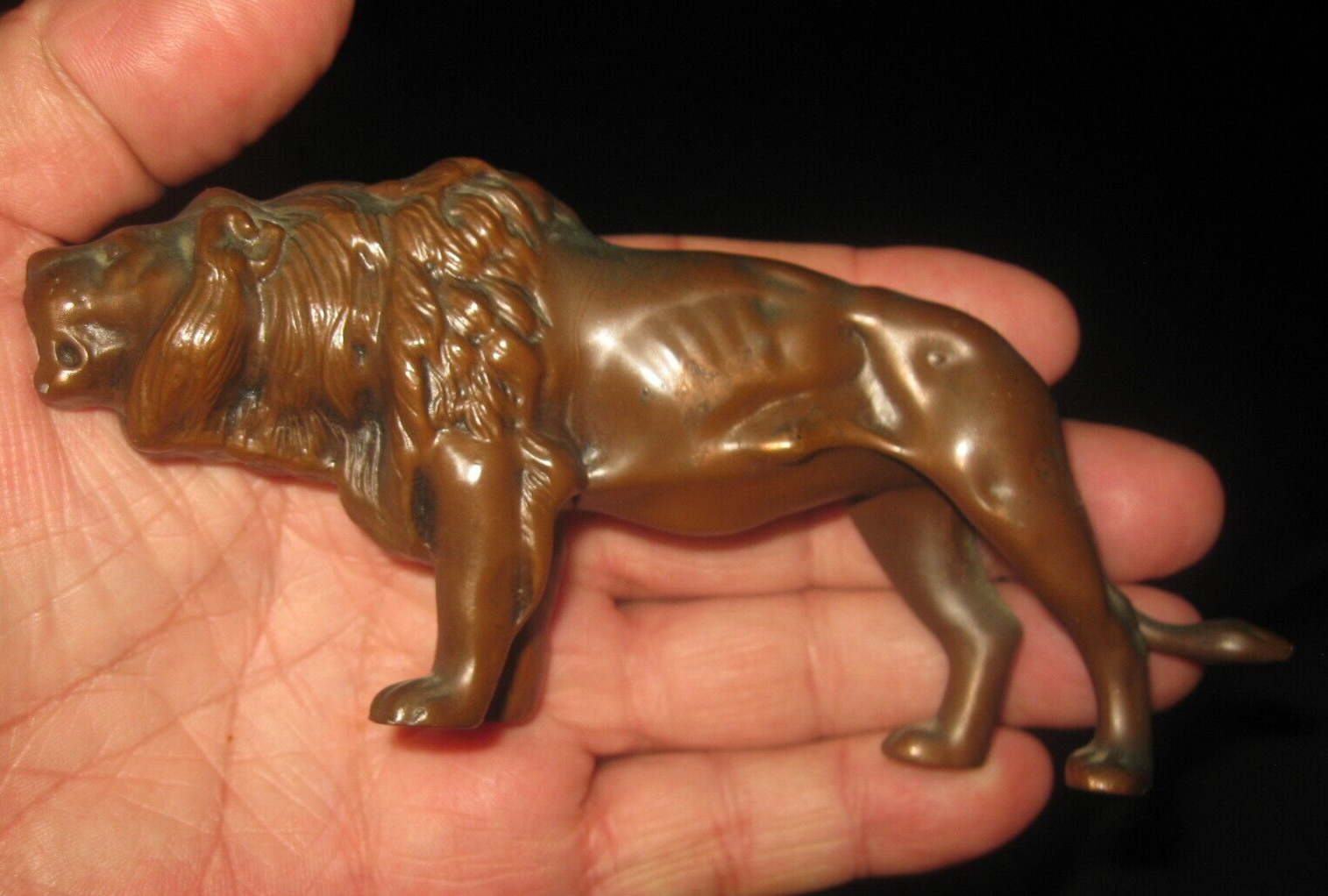Frederick G.R. Roth Columbia LION Bronze figure