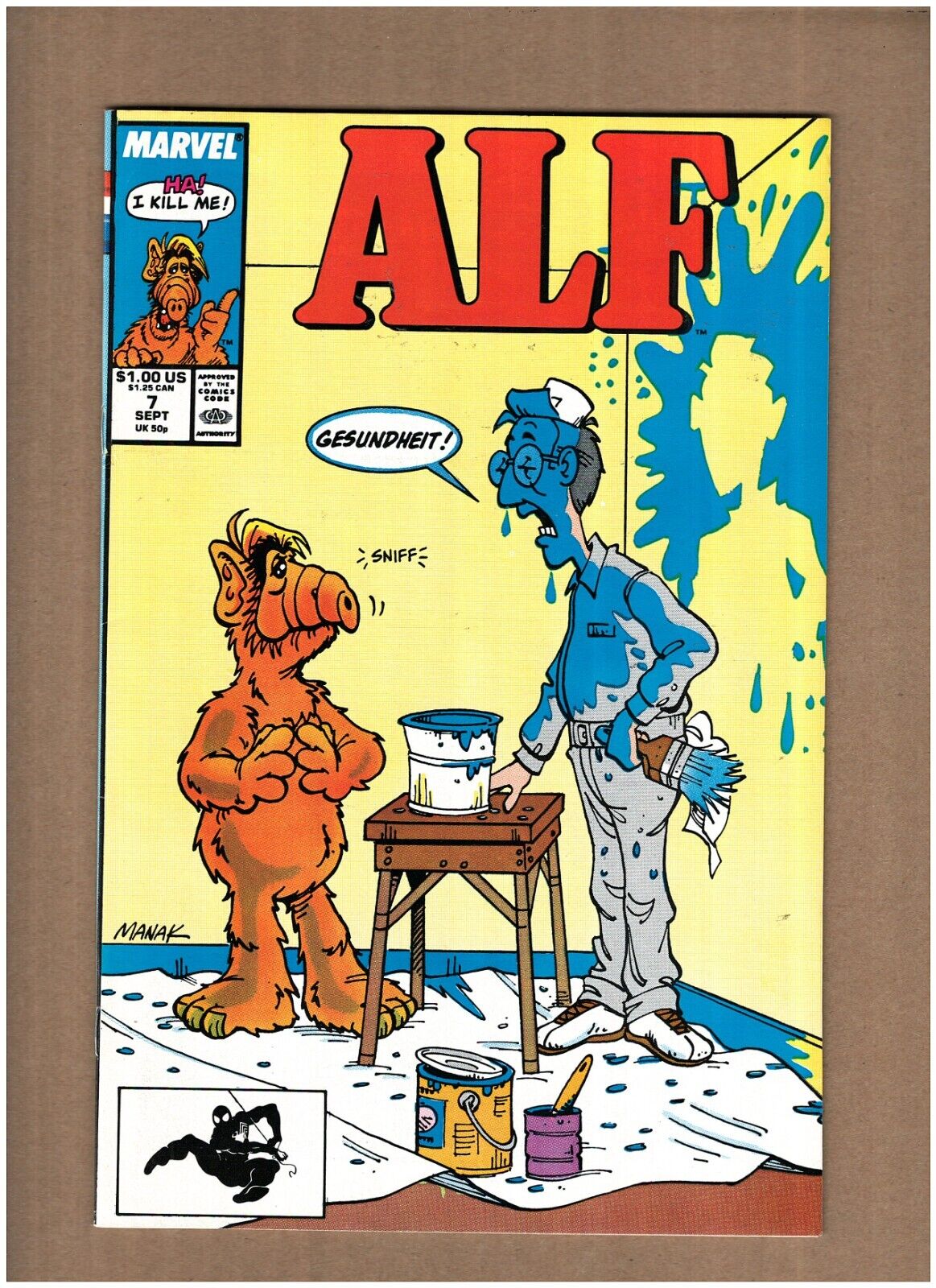 Alf #7 Marvel Comics 1988 VF/NM 9.0