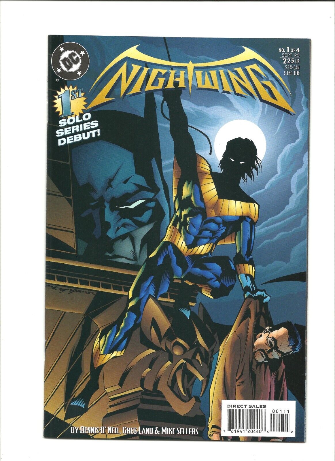 Nightwing #1 DC Comics (1995) Brian Stelfreeze Cover 1st Solo Series