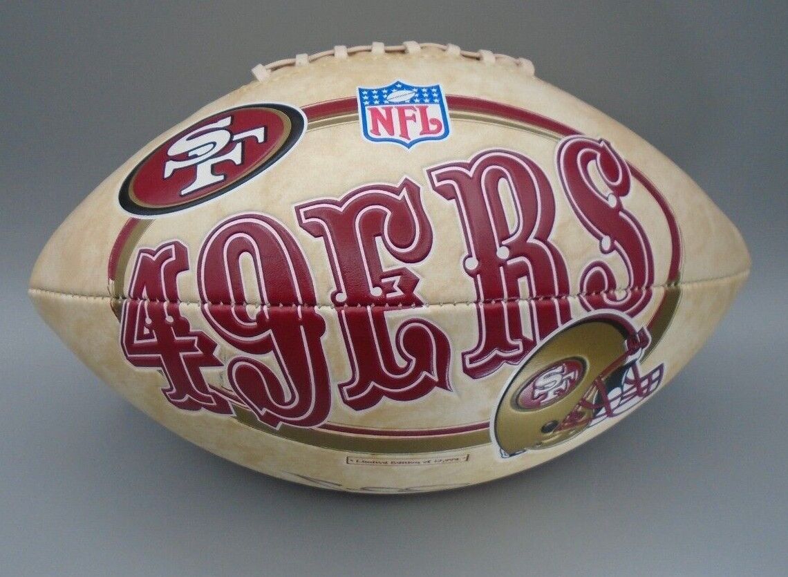 San Francisco 49ers NFL Roger Craig Signed Autographed Limited Edition Football 