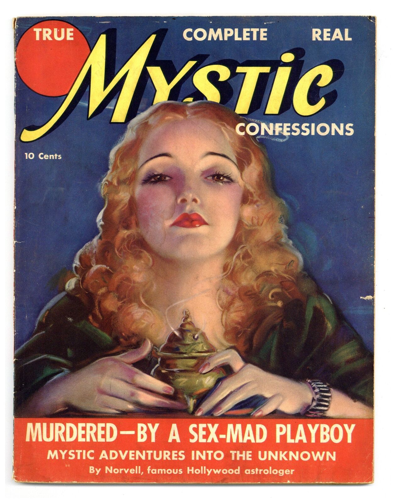 True Mystic Confessions Magazine Vol. 1 GD 1937