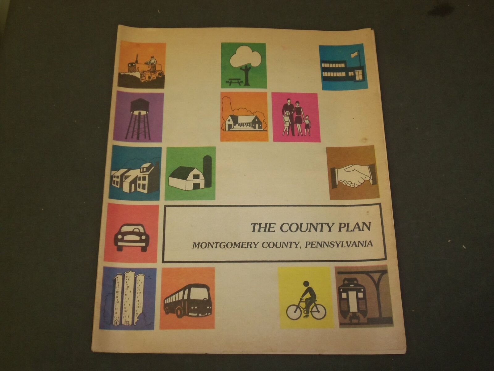 1978 THE COUNTY PLAN - MONTGOMERY COUNTY, PA MAGAZINE - NP 3445