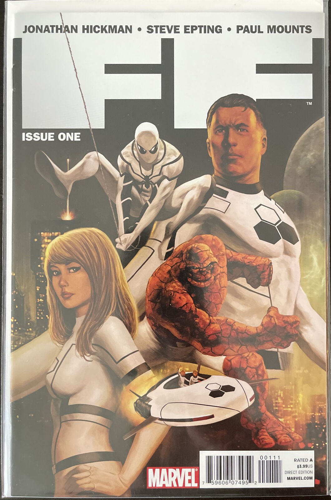 FF # 1 Future Foundation (2011) Fantastic Four Marvel Comics Hickman Epting