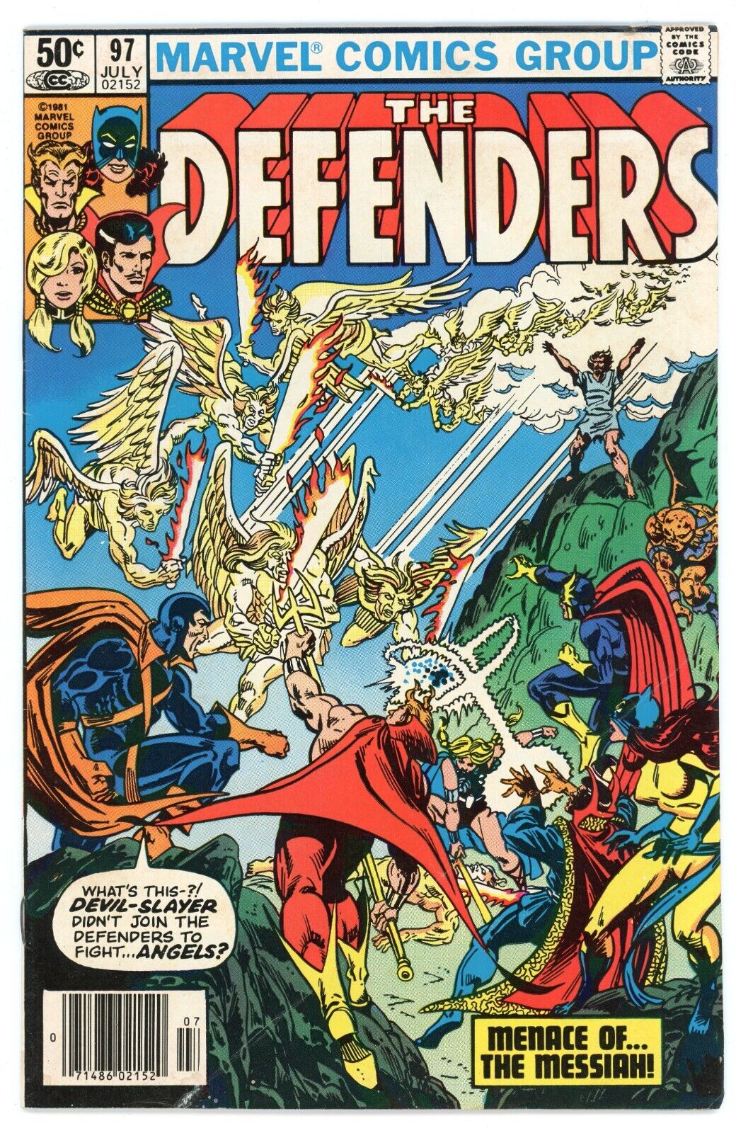 The Defenders #97 Marvel Comics 1981