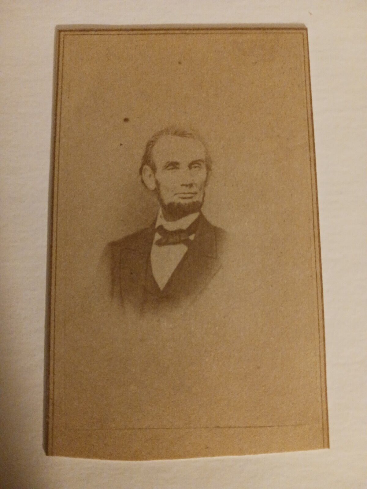 RARE CDV of President Abraham Lincoln - Photograph taken February 1864