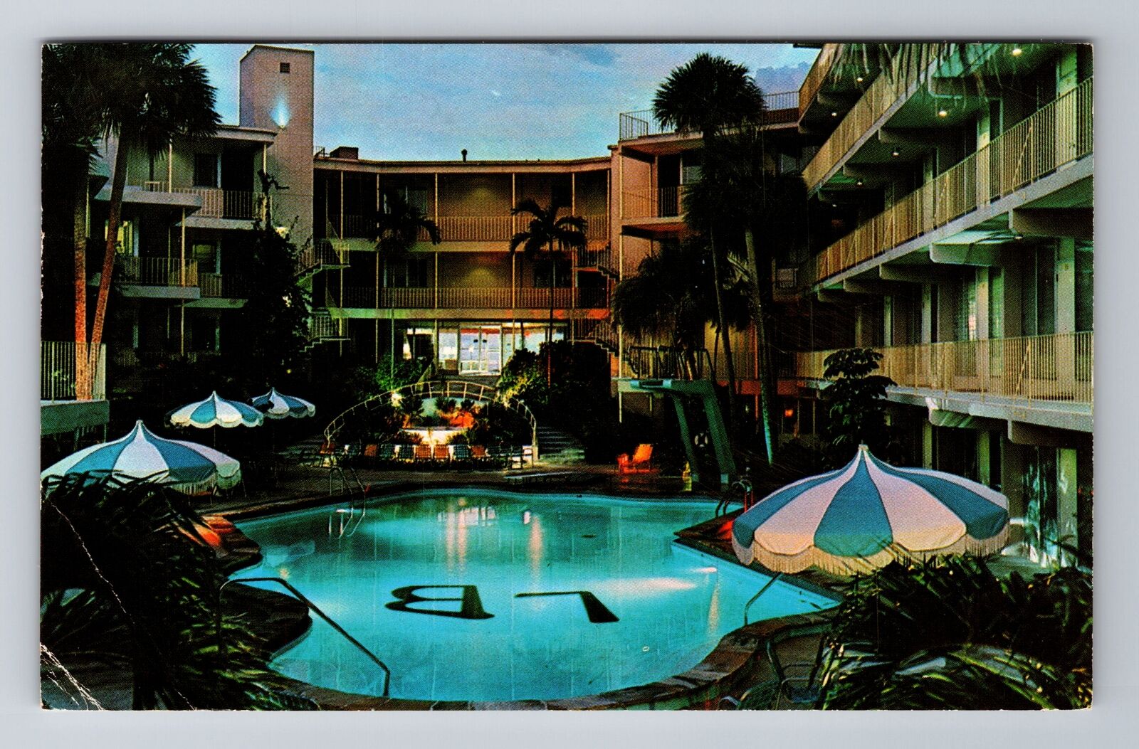 Fort Lauderdale FL- Florida, Lauderdale Biltmore Hotel, Vintage c1963 Postcard