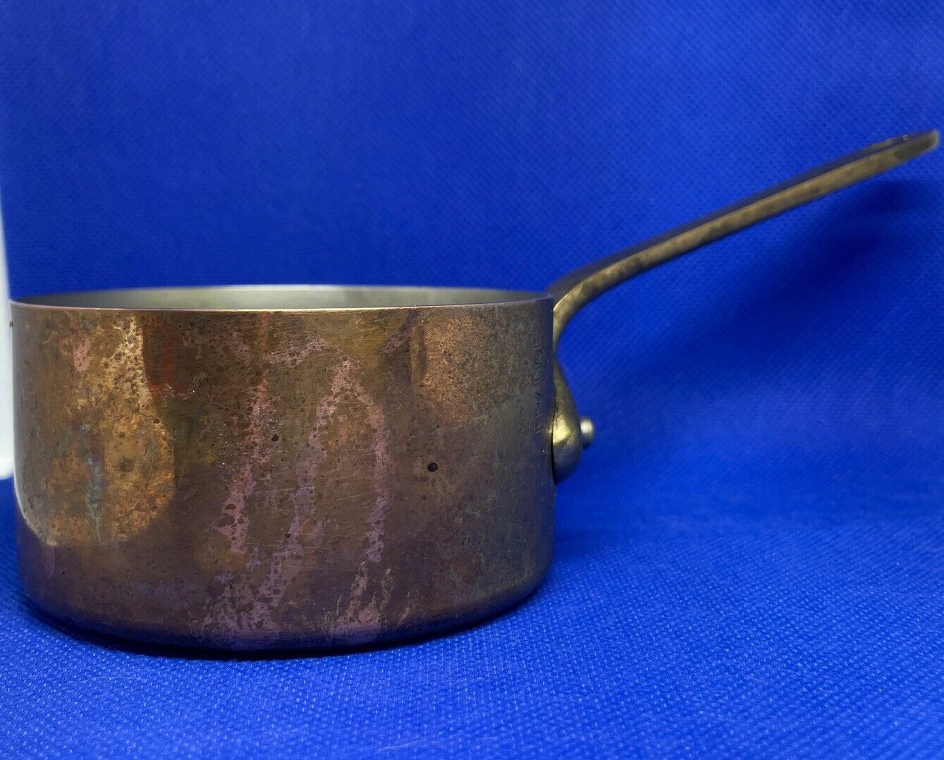 Vintage 1830 Mauviel 3.5’ Copper Pot France (C)