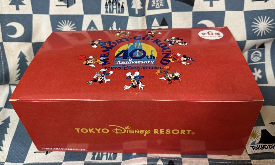 Disney Memory Go Round Miniature Toy Complete Set Japan 