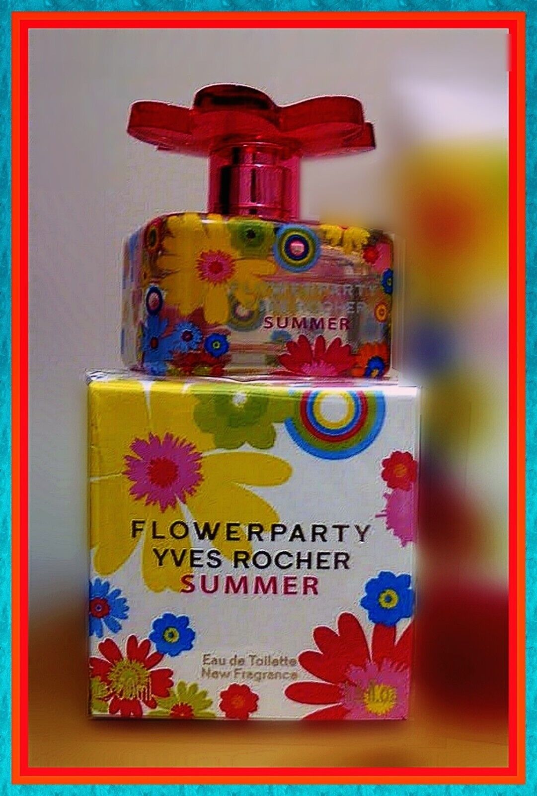 FLOWERPARTY  SUMMER YVES ROCHER EAU TOILETTE 50ML NEW SEALED DISCONTINUED