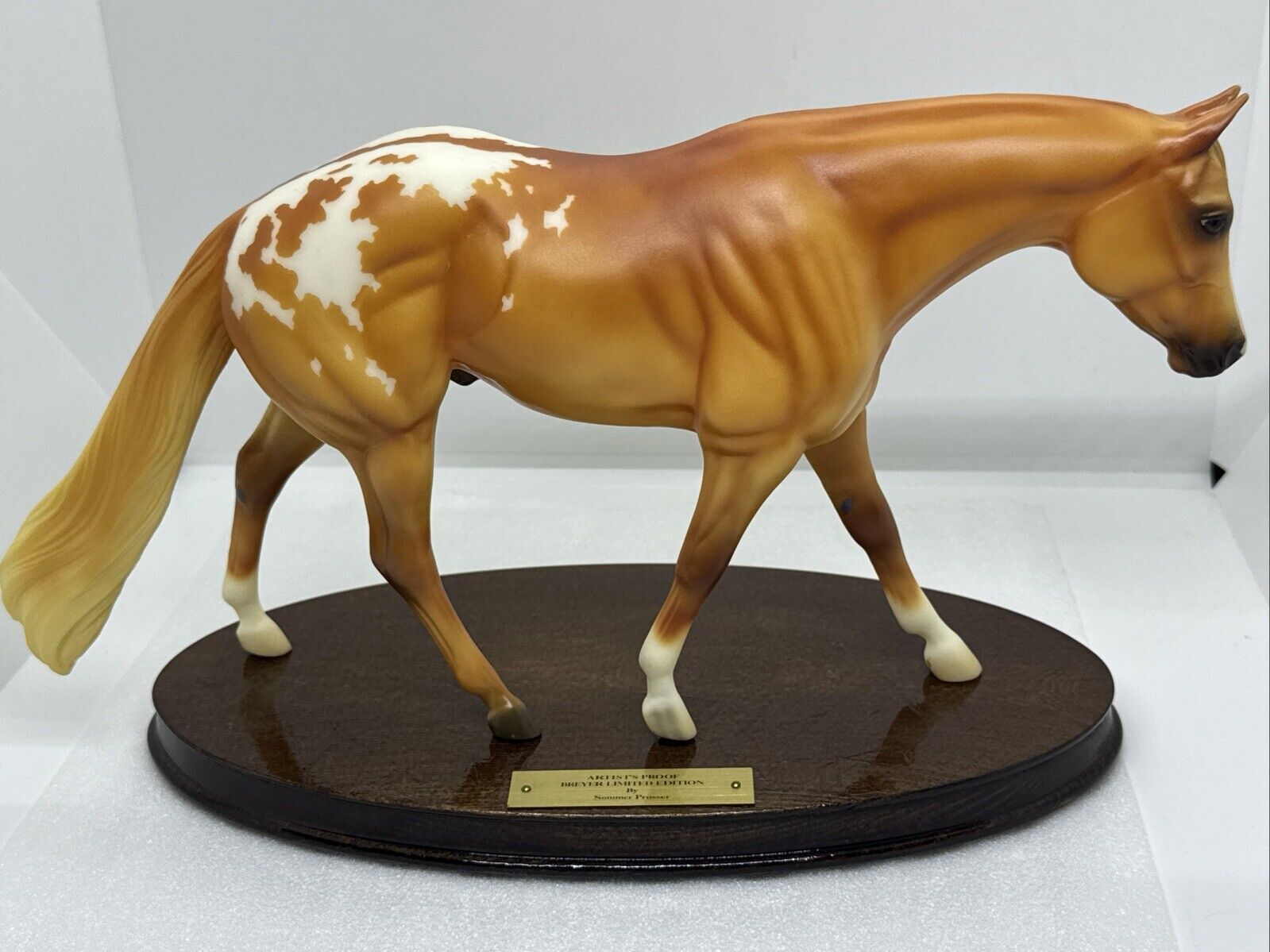 2002 Breyer Model Horse QVC Limited Edition Appaloosa Pleasure 1500 Made *READ*