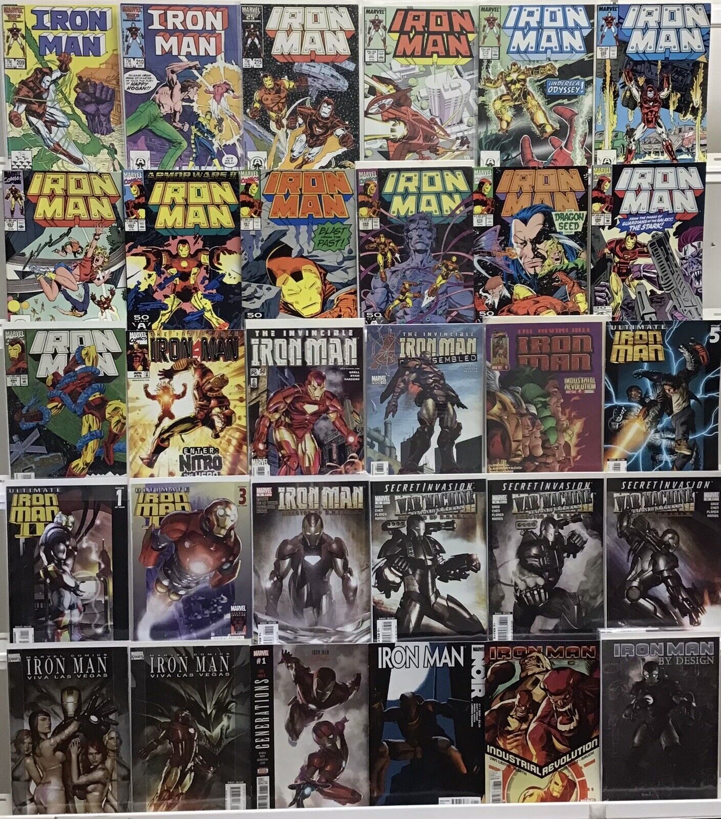 Marvel Comics - Iron Man - Comic Book Lot Of 30