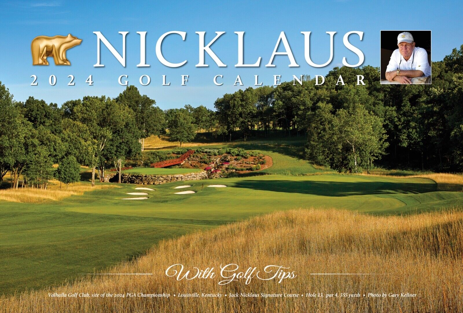 THE PERFECT GOLF GIFT — 2024 Nicklaus Golf Calender