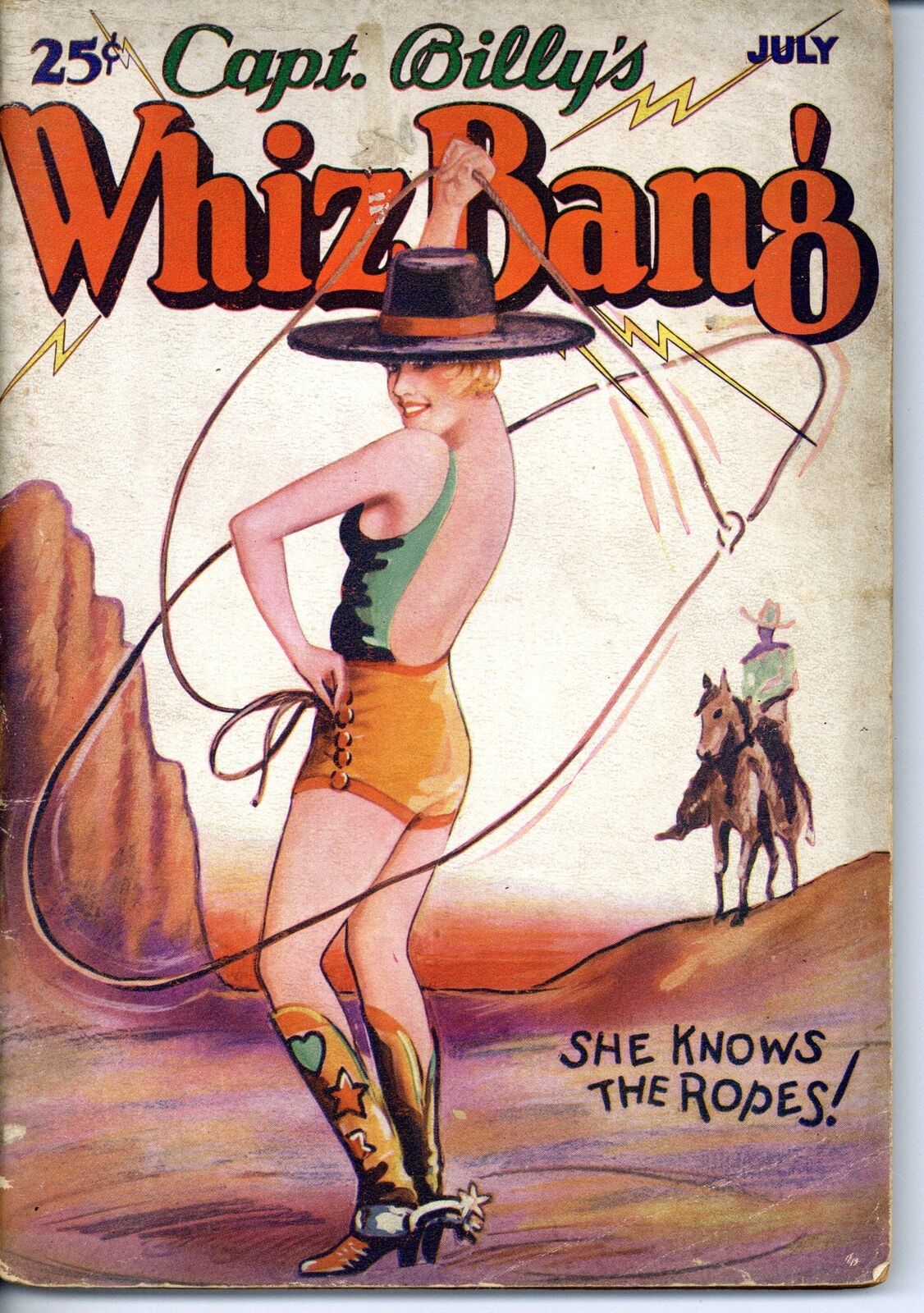 Captain Billy\'s Whiz Bang #127 VG 1929